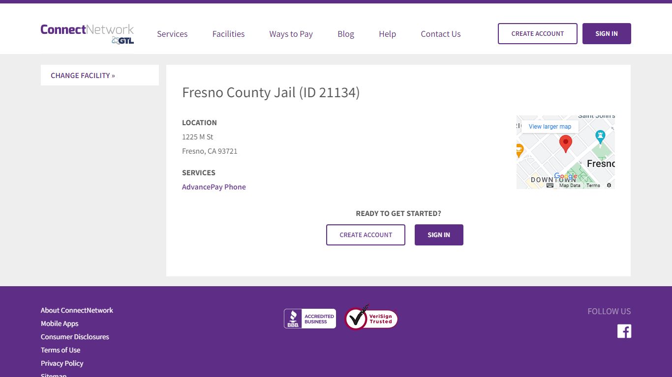 Fresno County Jail (ID 21134) | ConnectNetwork